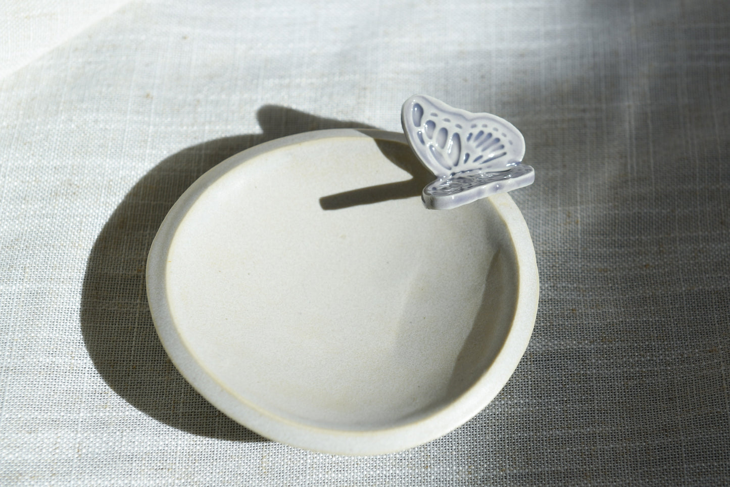 Butterfly ring dish - lavender