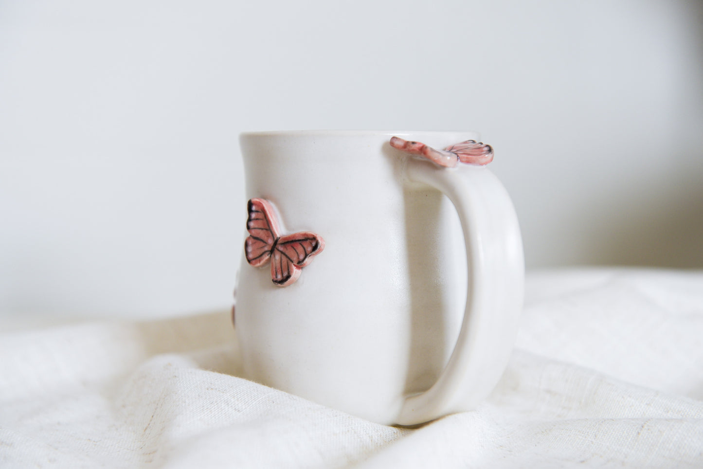 Butterfly Mug - Pink