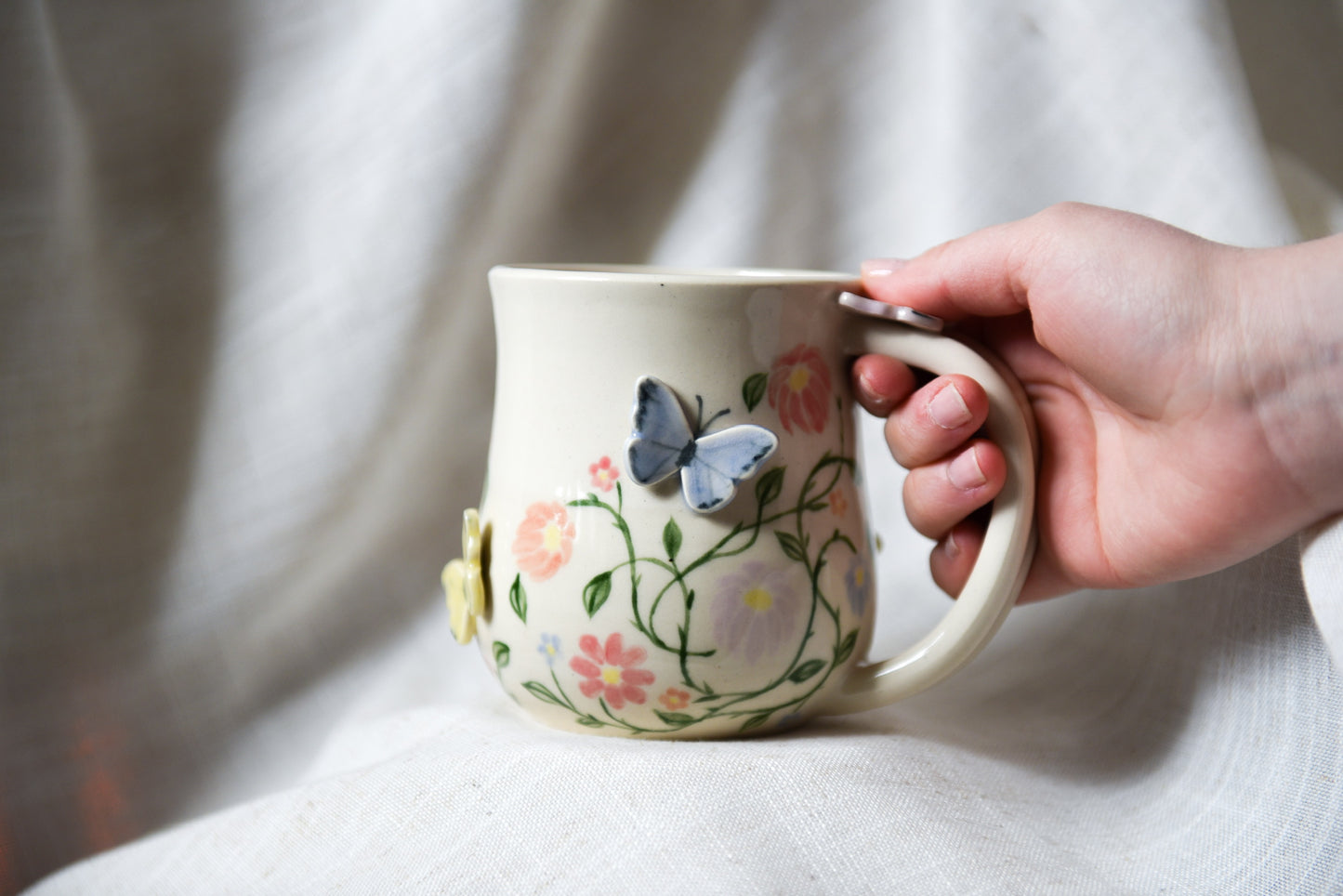 Butterfly Garden Mug