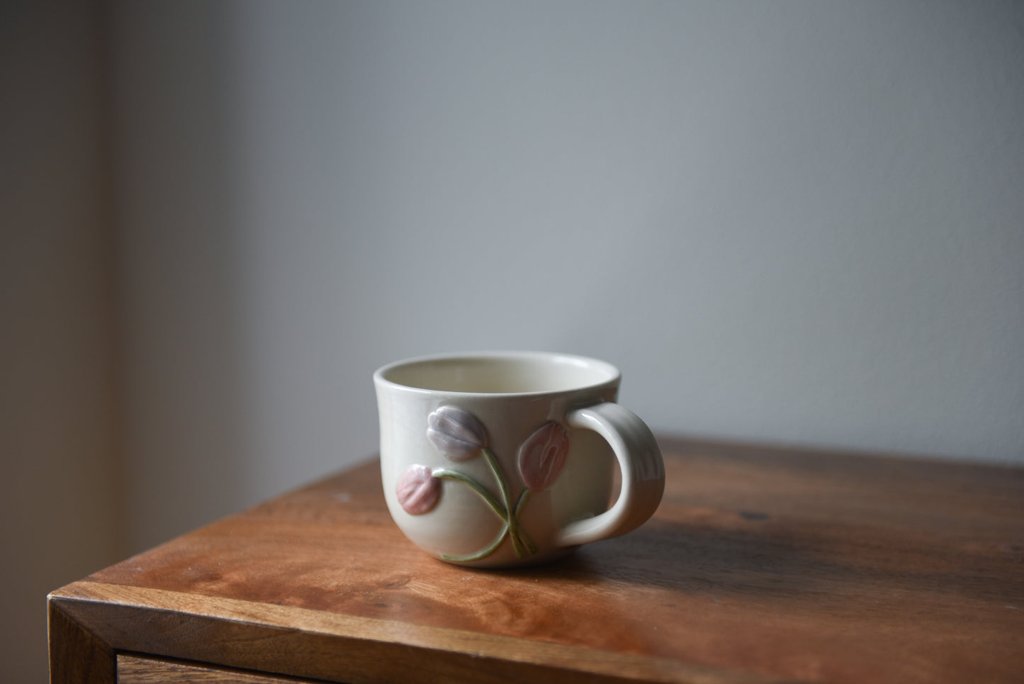 Tulip latte mug