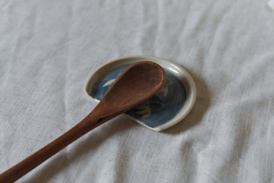 Blue Daisy Spoon Rest