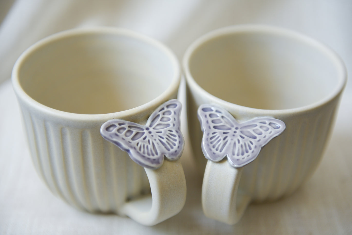 Butterfly Mug - lavender