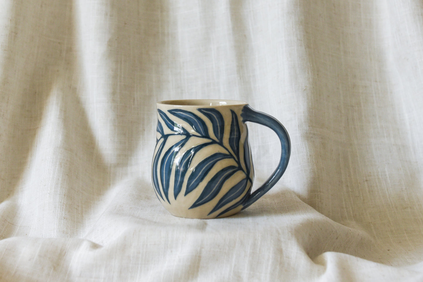 Blue Vine Mug