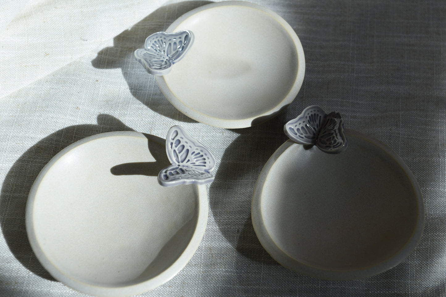 Butterfly ring dish - lavender