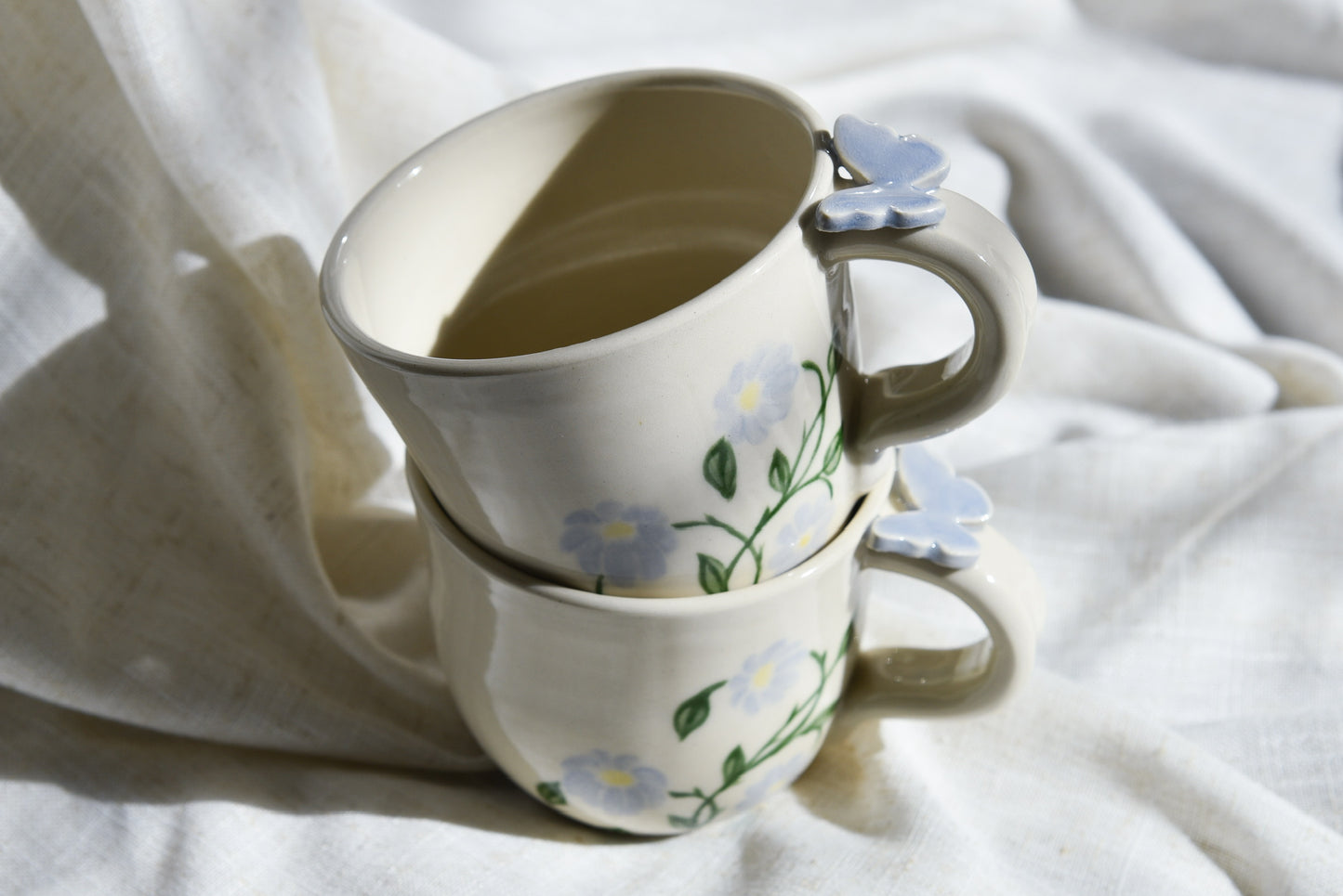 Butterflies and Blooms - Blue