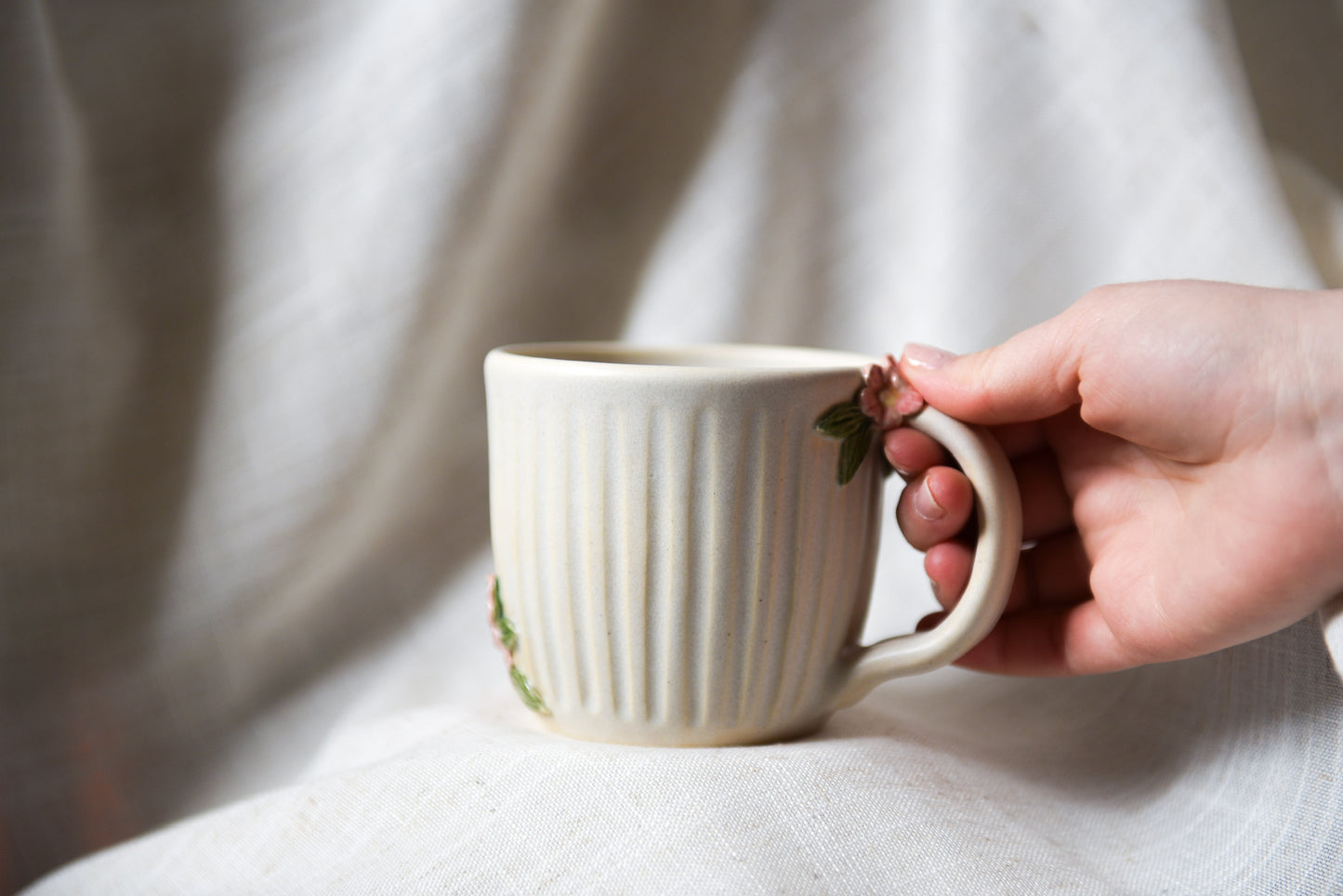 Flower Mug - Pink