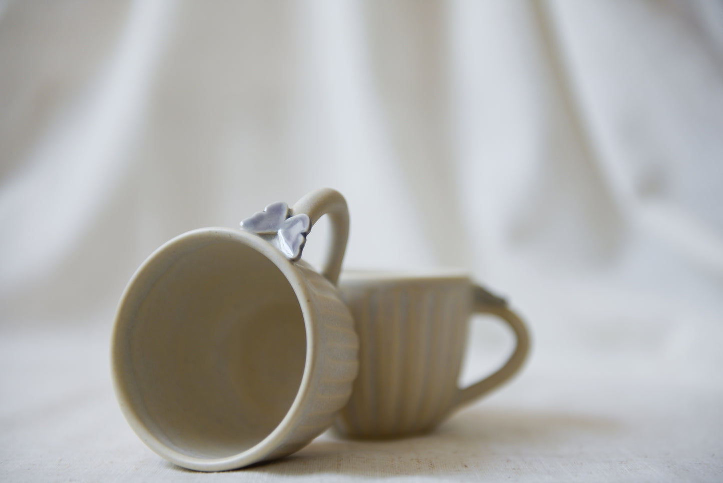 Mini mug - lavender butterfly