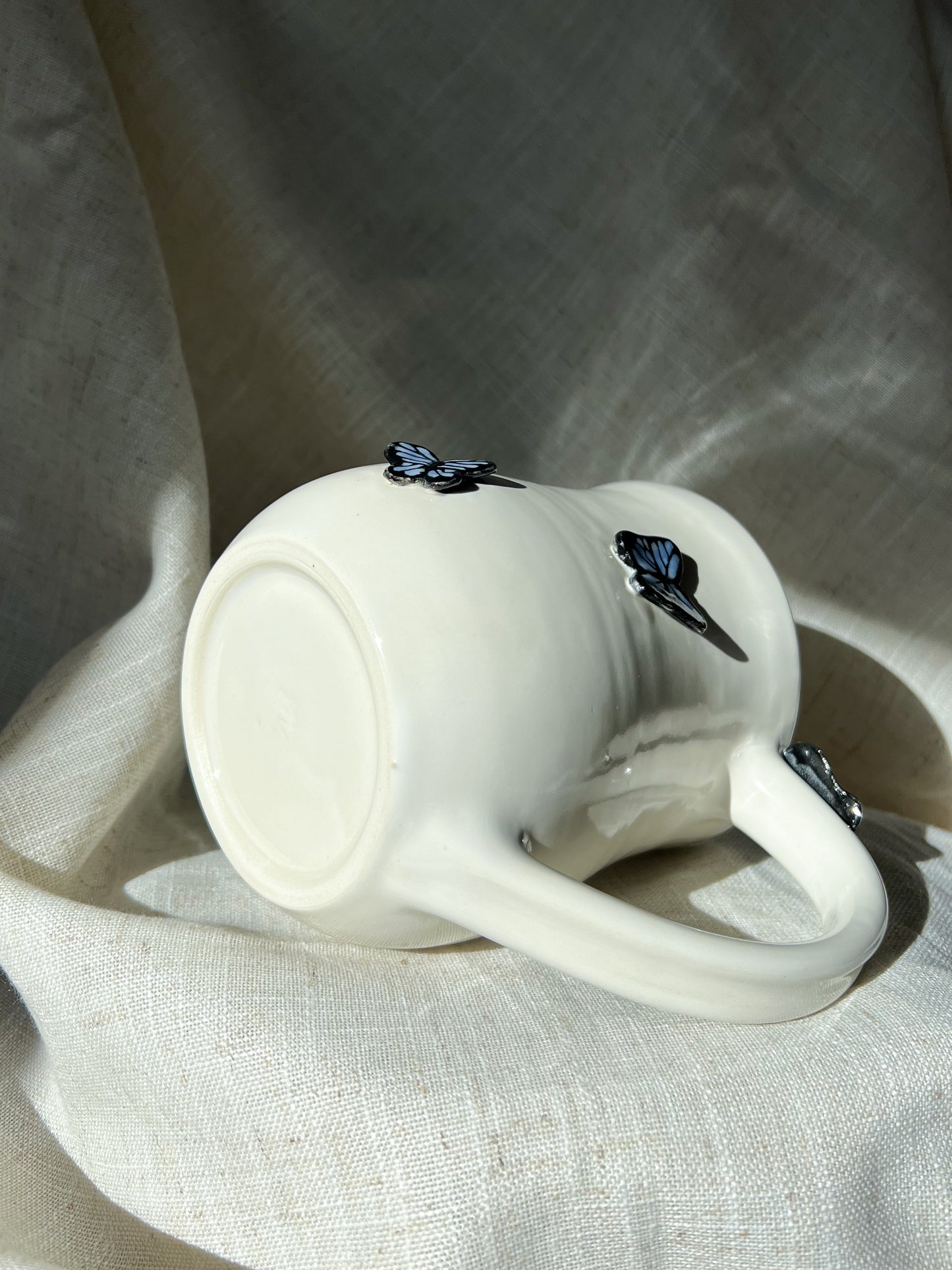 Blue Butterflies Mug