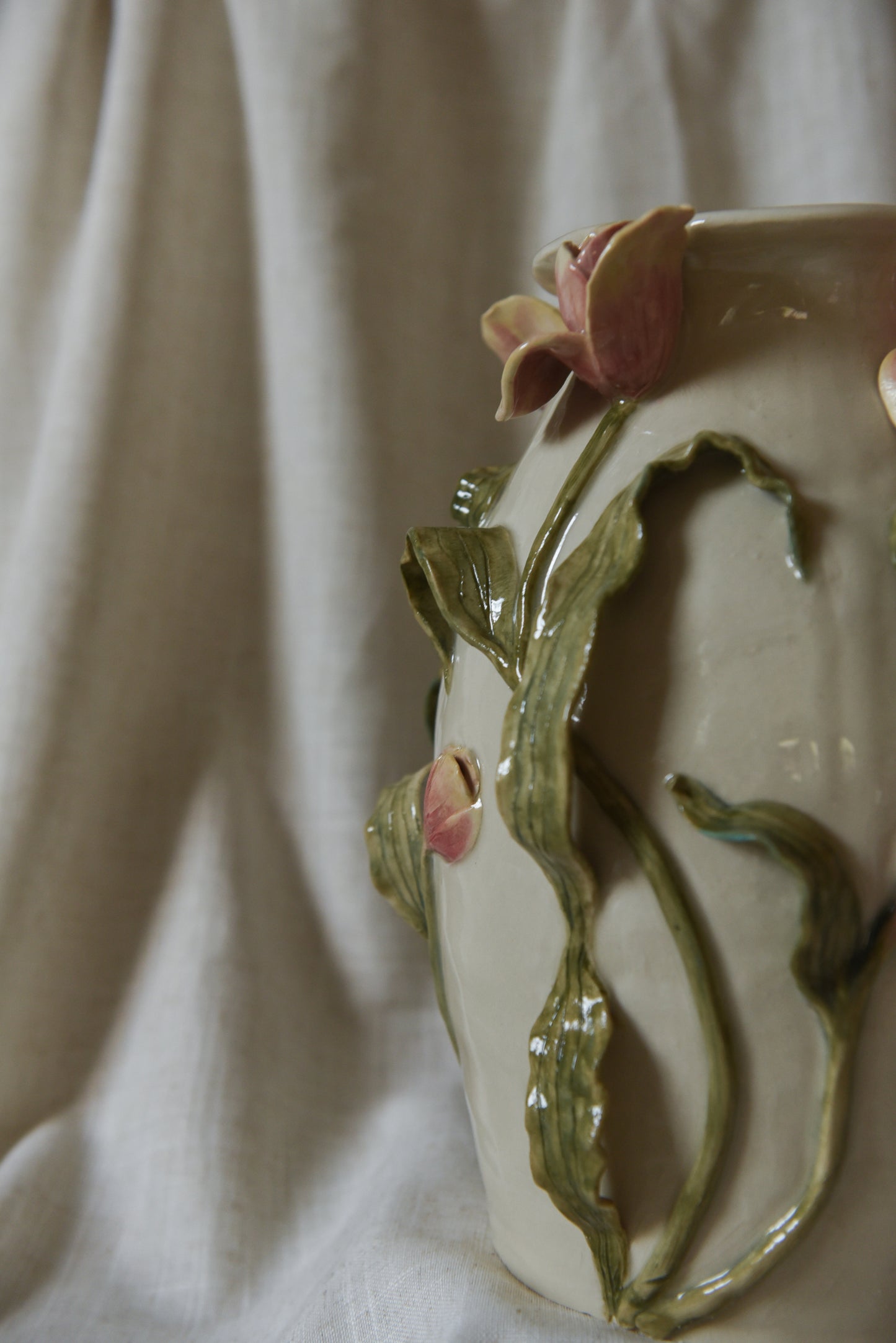 Tulips on a Vase