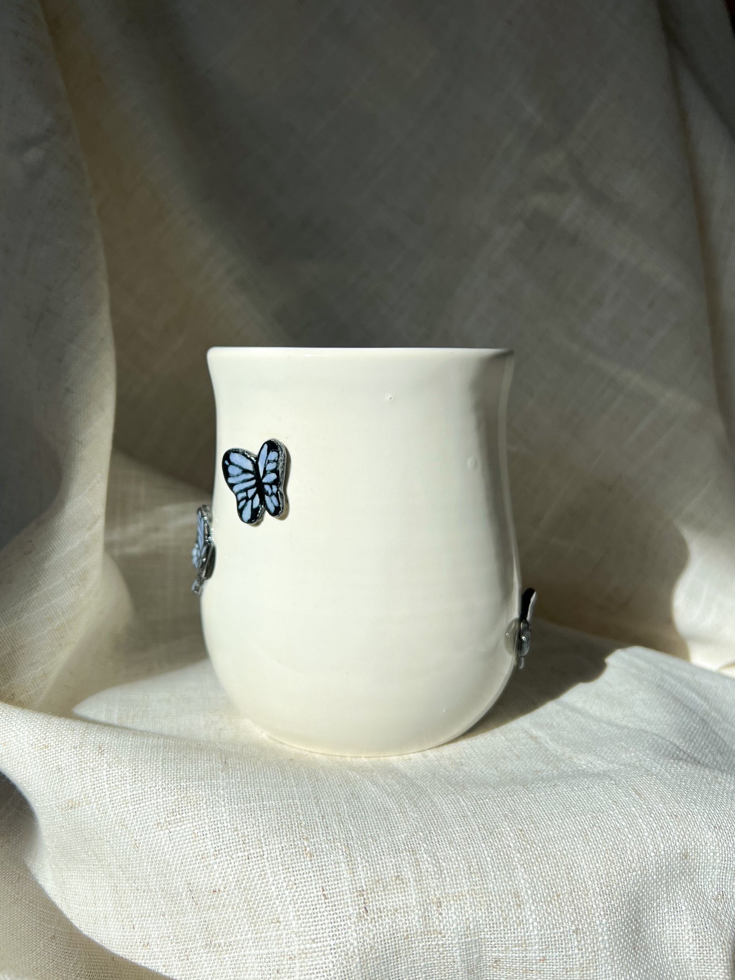 Blue Butterflies Mug