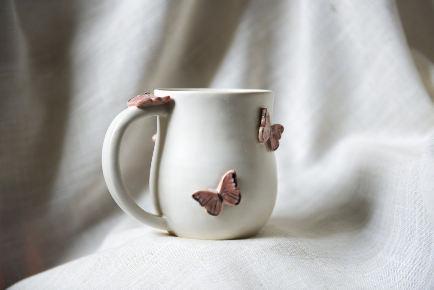 Butterfly Mug - Pink