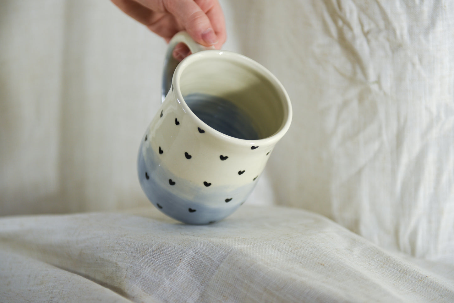 Ombré Heart Mug