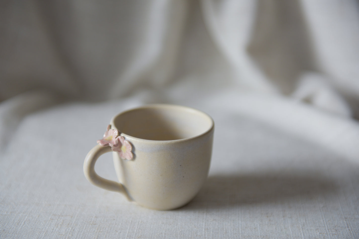 Mini mug - pink flowers