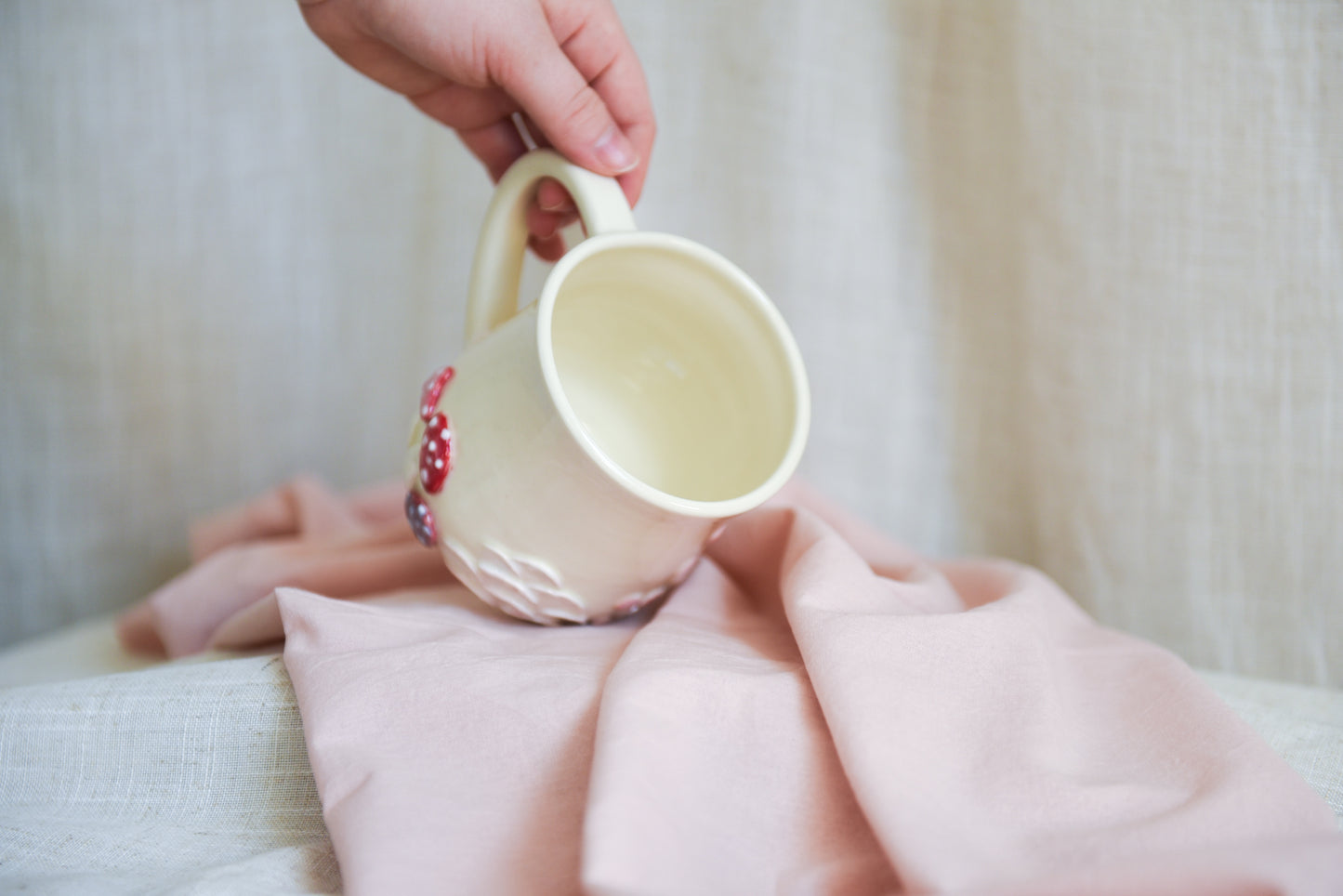 Spring Mushroom Mug