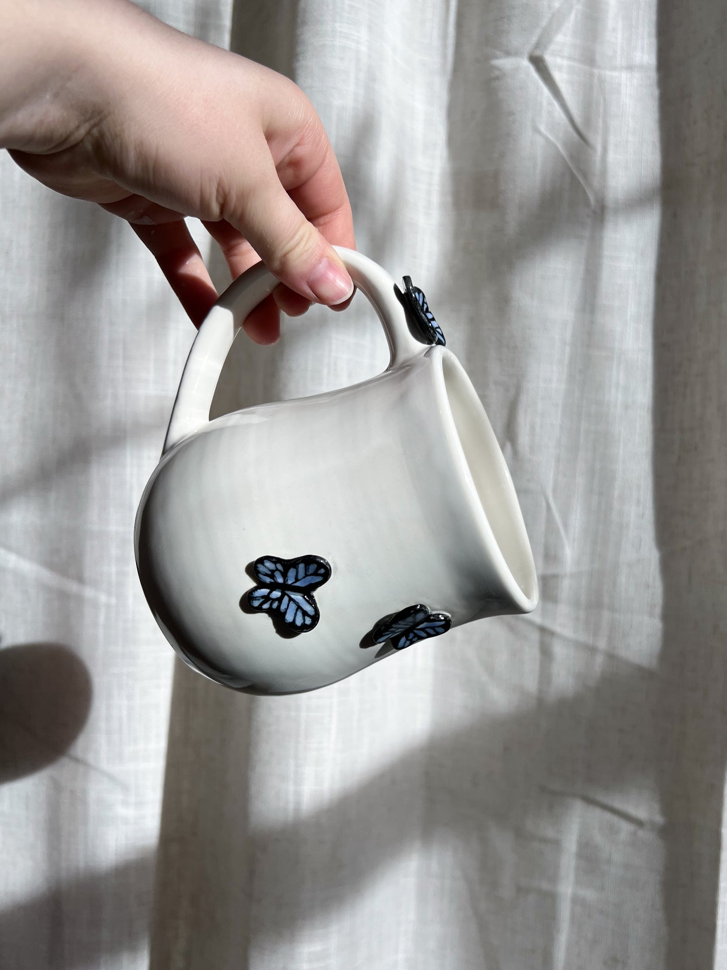 Blue Butterflies Mug