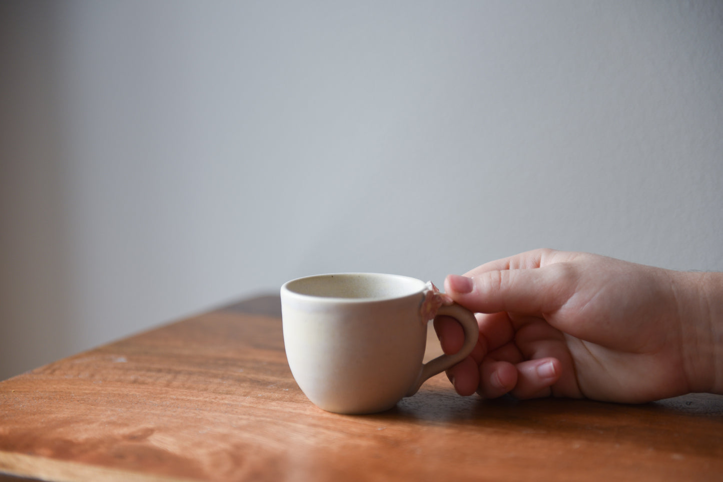 Mini mug - pink flowers