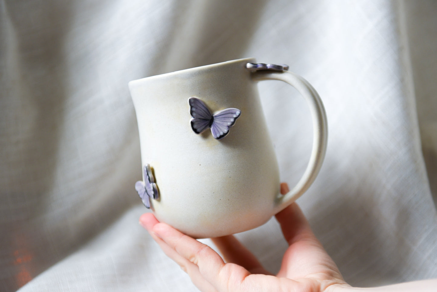 Butterfly Mug - Purple