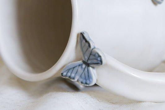 Butterfly Mug - Blue