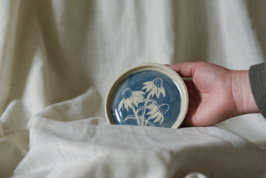 Blue Daisy Spoon Rest