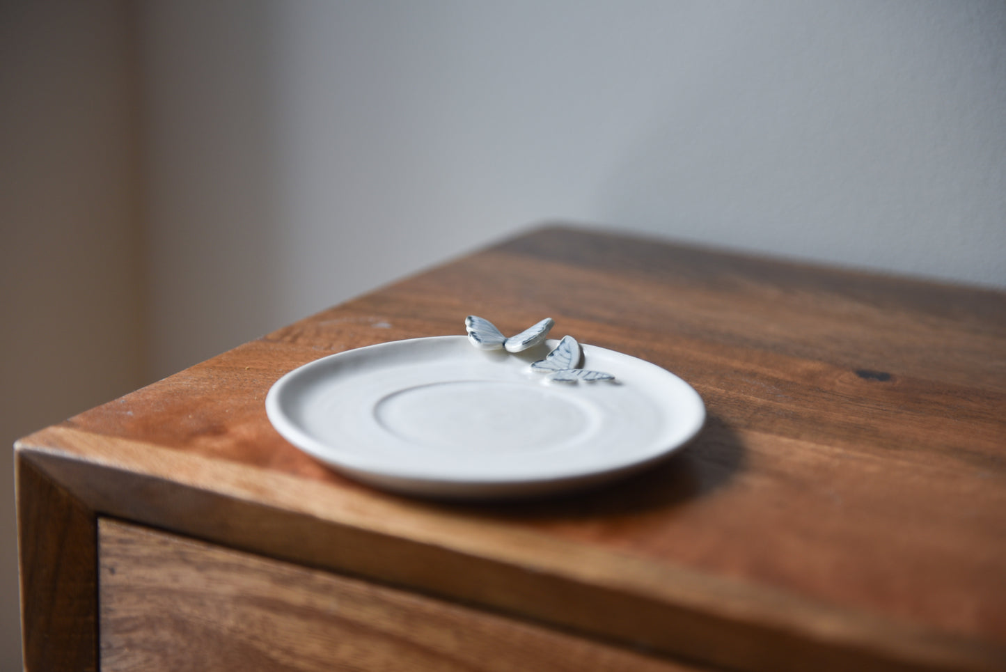 Butterfly plate - blue