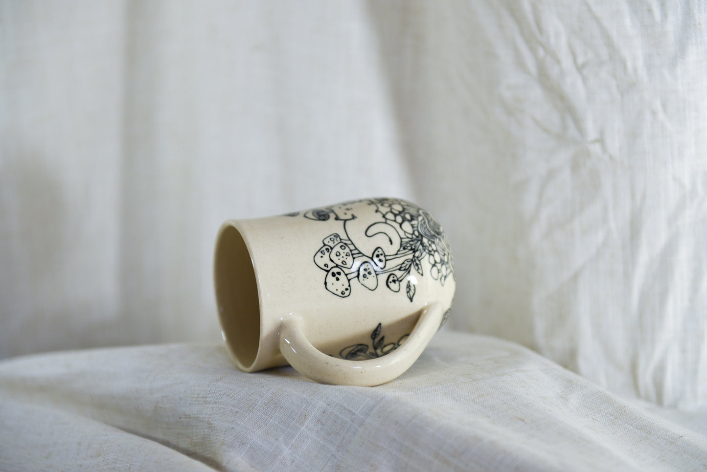 Cats and Mushrooms Mug