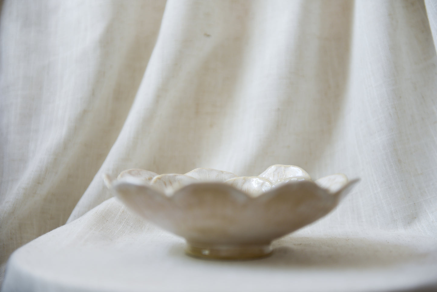 White petal bowl