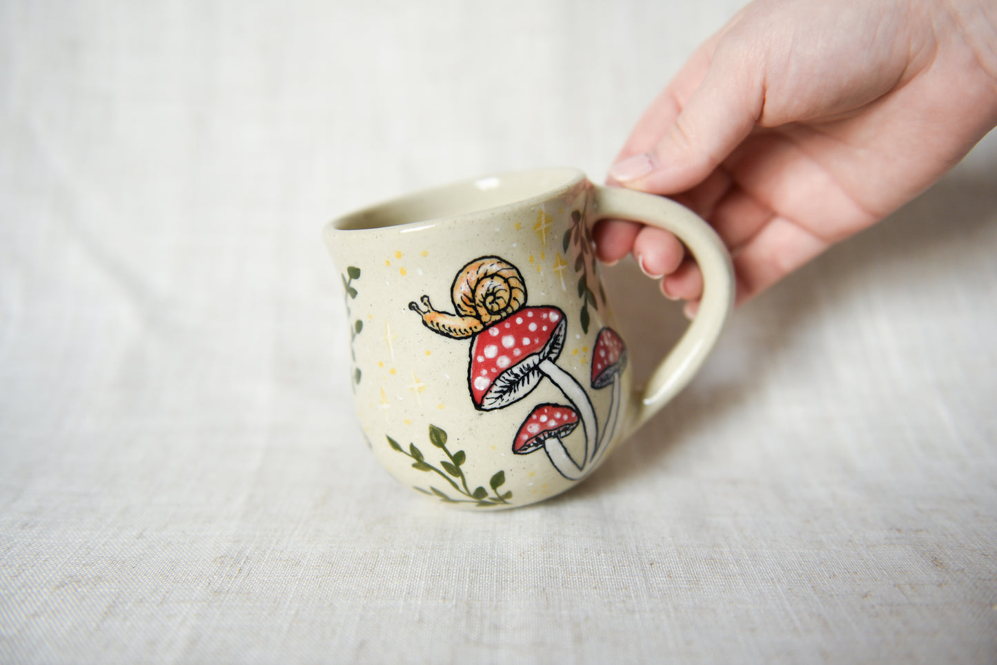 Mushroom ‘n Snail Mug