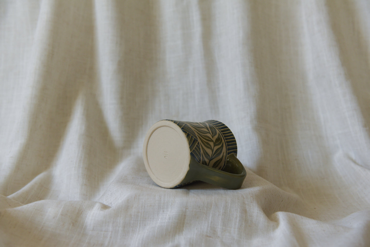 Patterned Leaves Mug