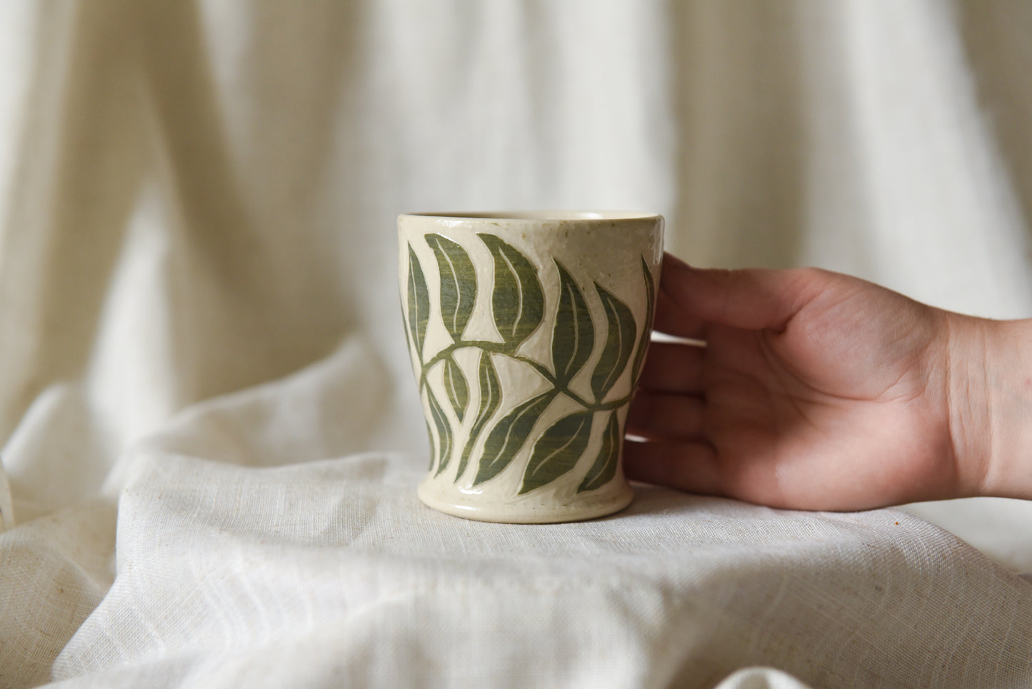 Leaves on a Vine Cup