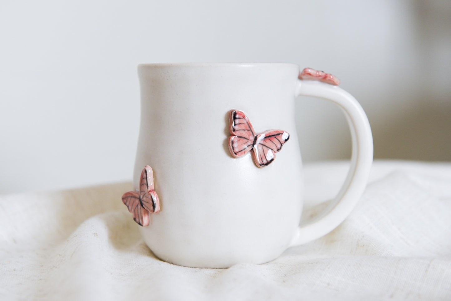 Butterfly Mug - Pink