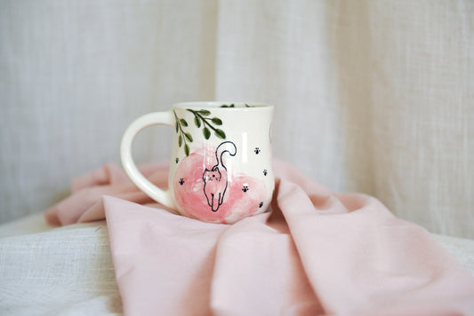 Kitty Mug - Pink