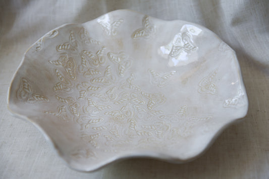 Large butterfly bowl