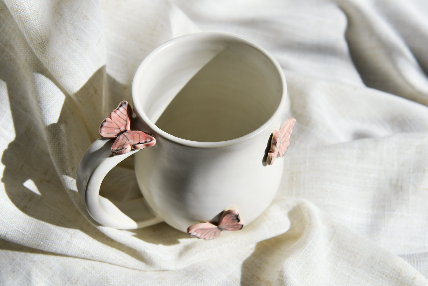 Butterfly Mug - Pink