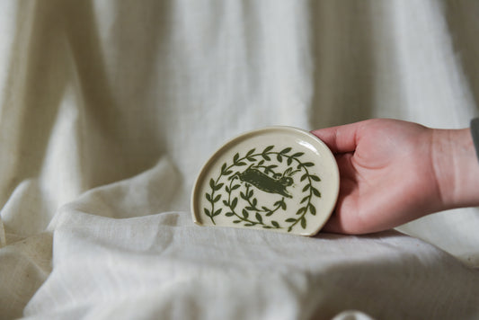 Bunny in Brambles Spoon Rest