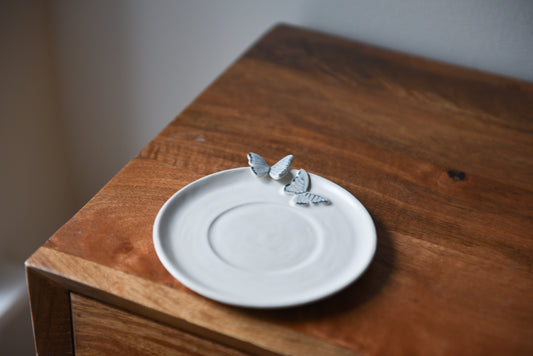 Butterfly plate - blue