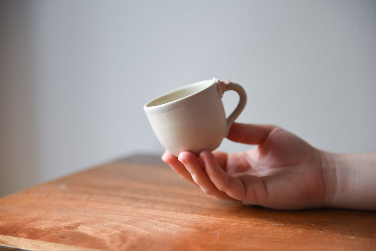 Mini mug - pink flowers