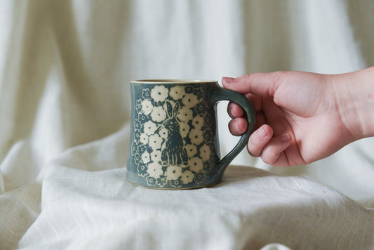 Bunny and Kitty Mug