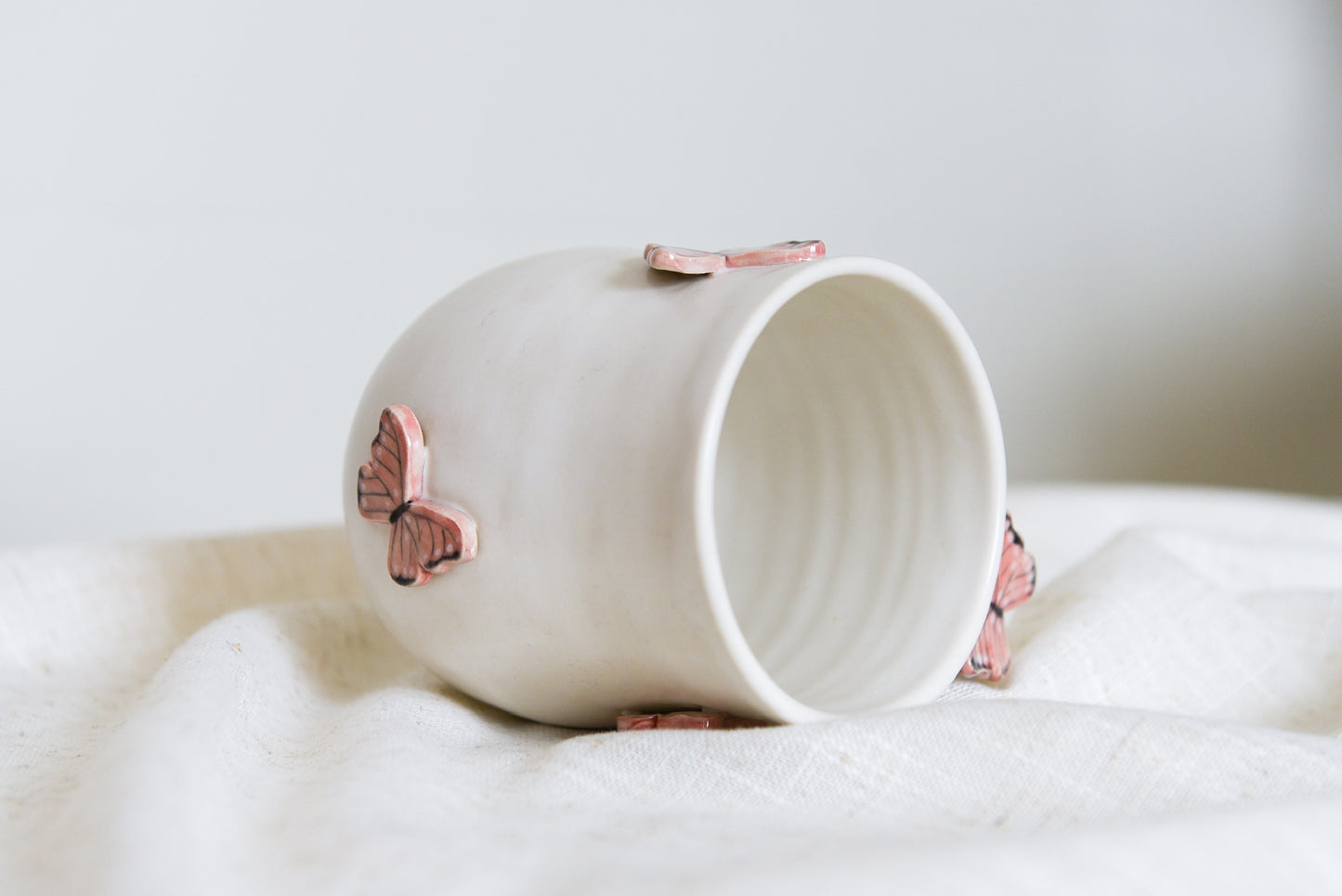 Butterfly Mug - Pink