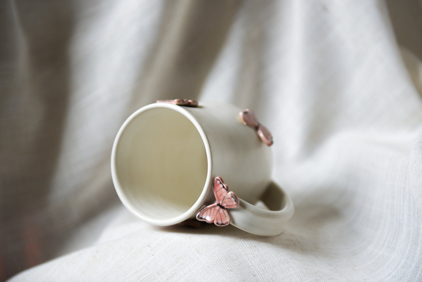Butterfly Mug - Pink