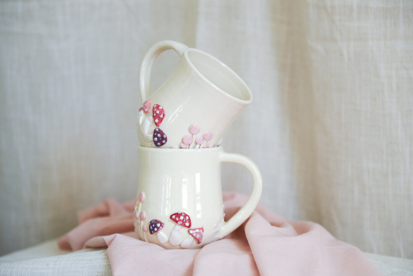 Spring Mushroom Mug