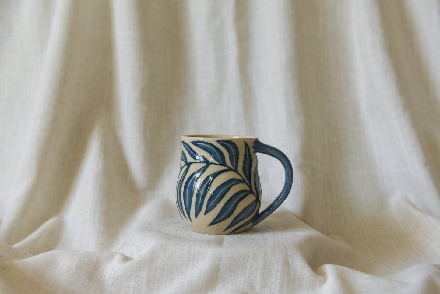 Blue Vine Mug