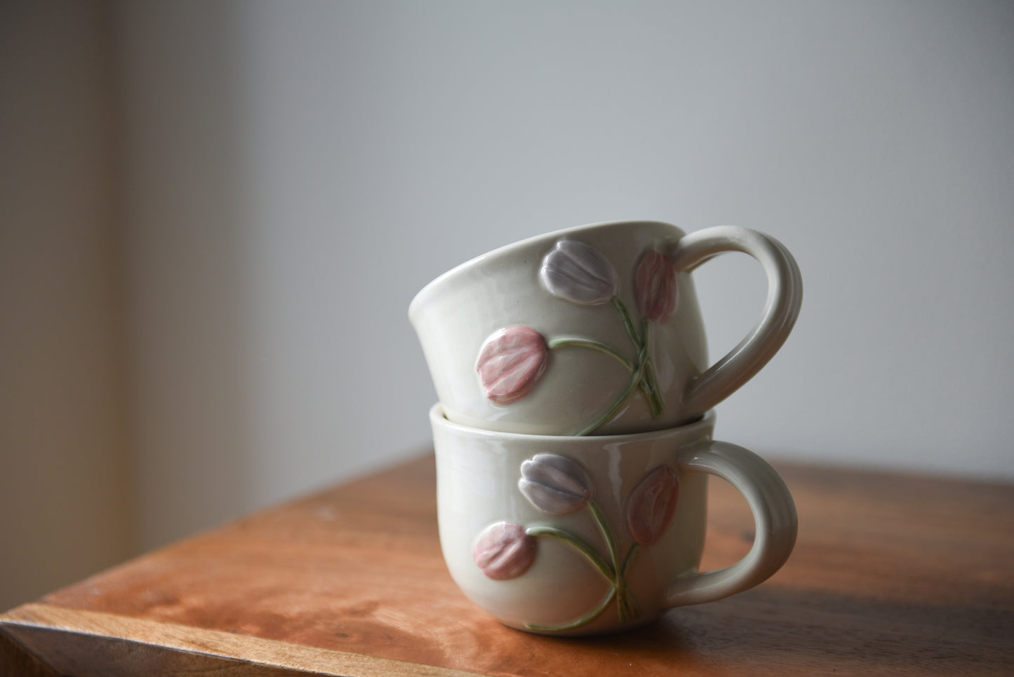 Tulip latte mug