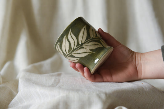 Leaves on a Vine Cup