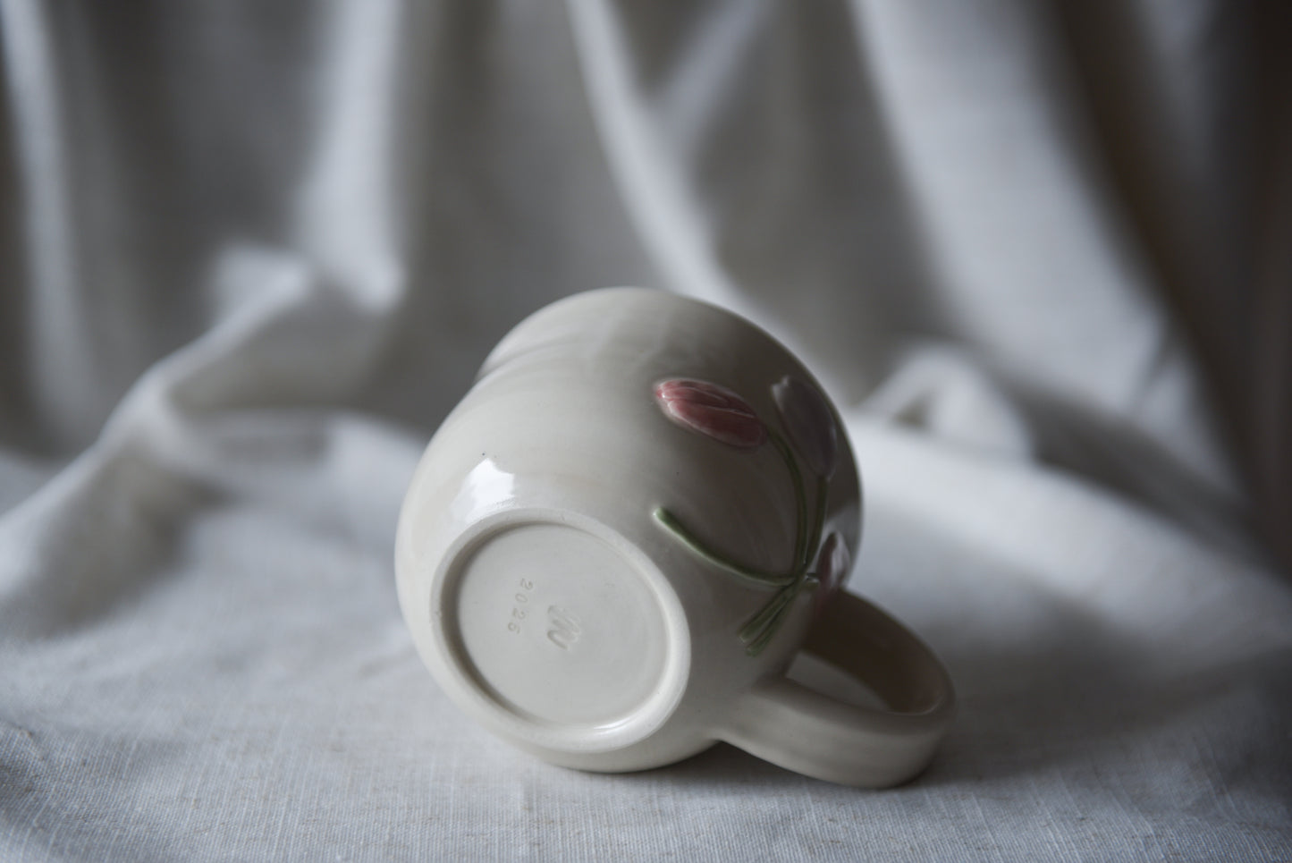 Tulip latte mug