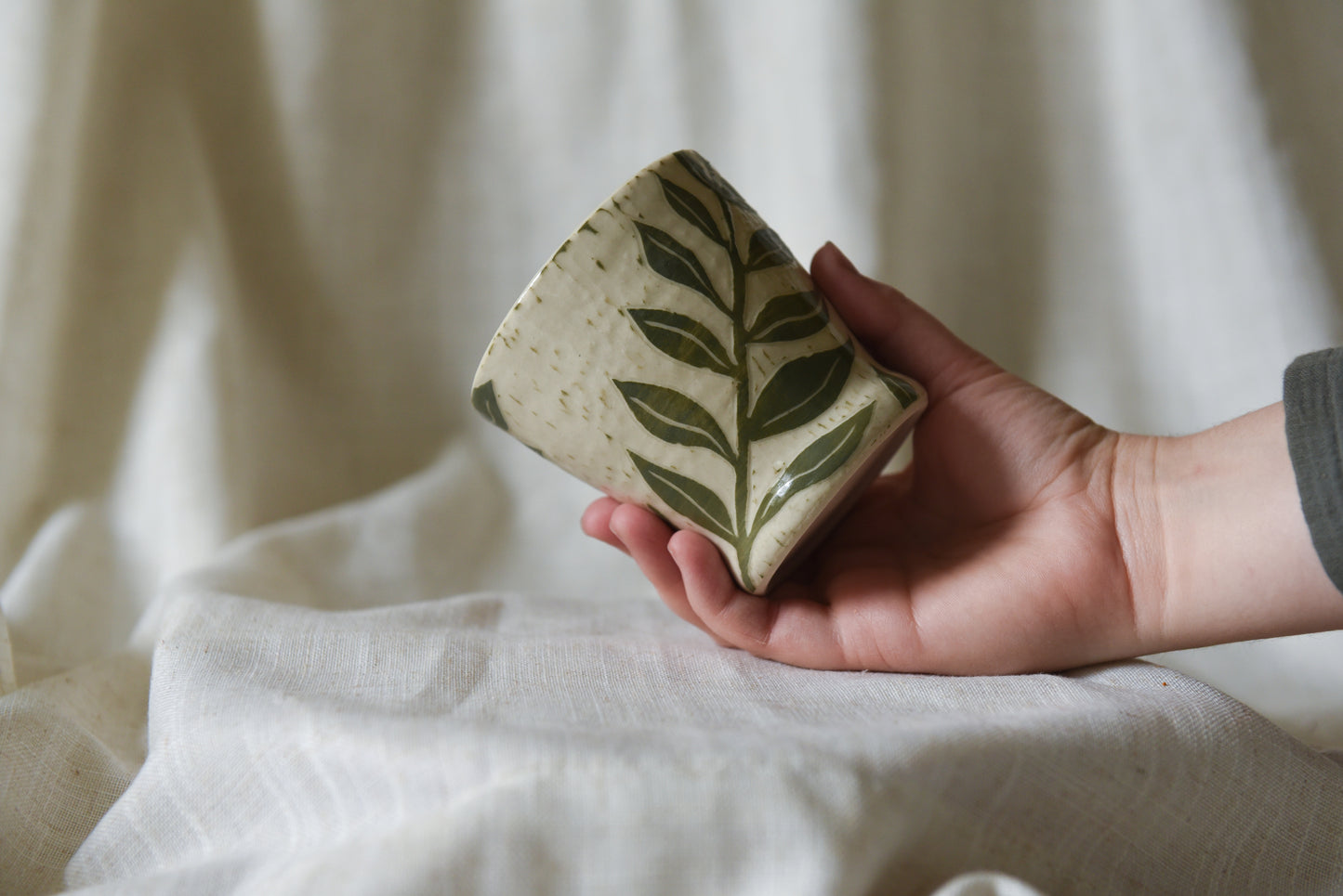 Leaves on a Vine Cup