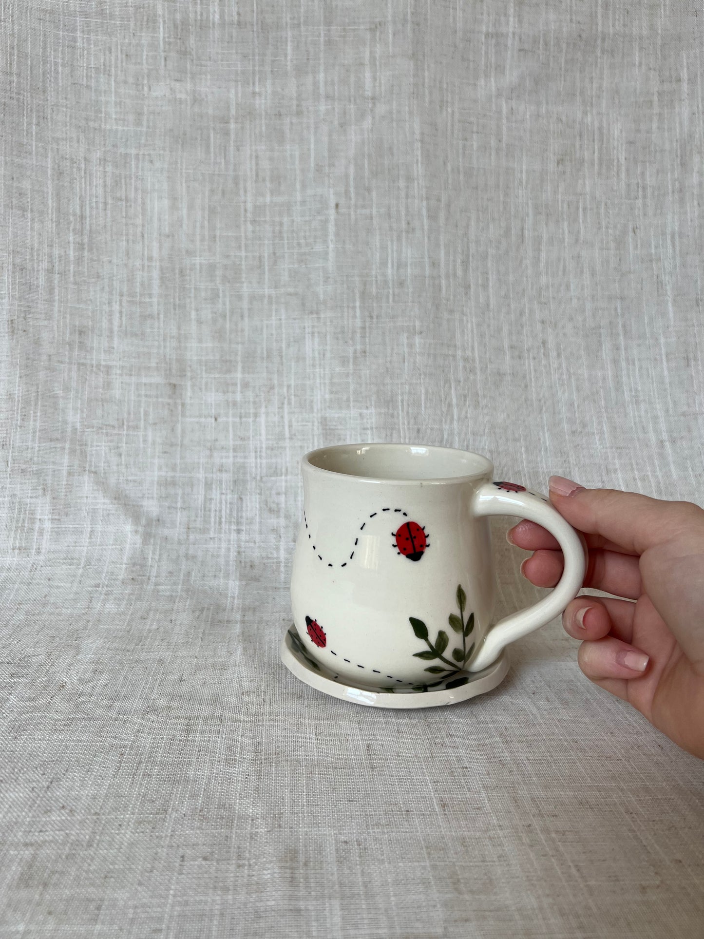 Ladybugs Ring Dish