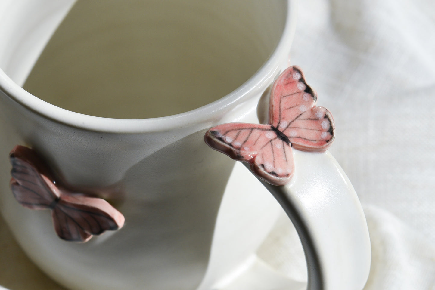 Butterfly Mug - Pink