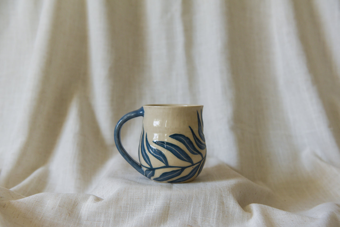Blue Vine Mug