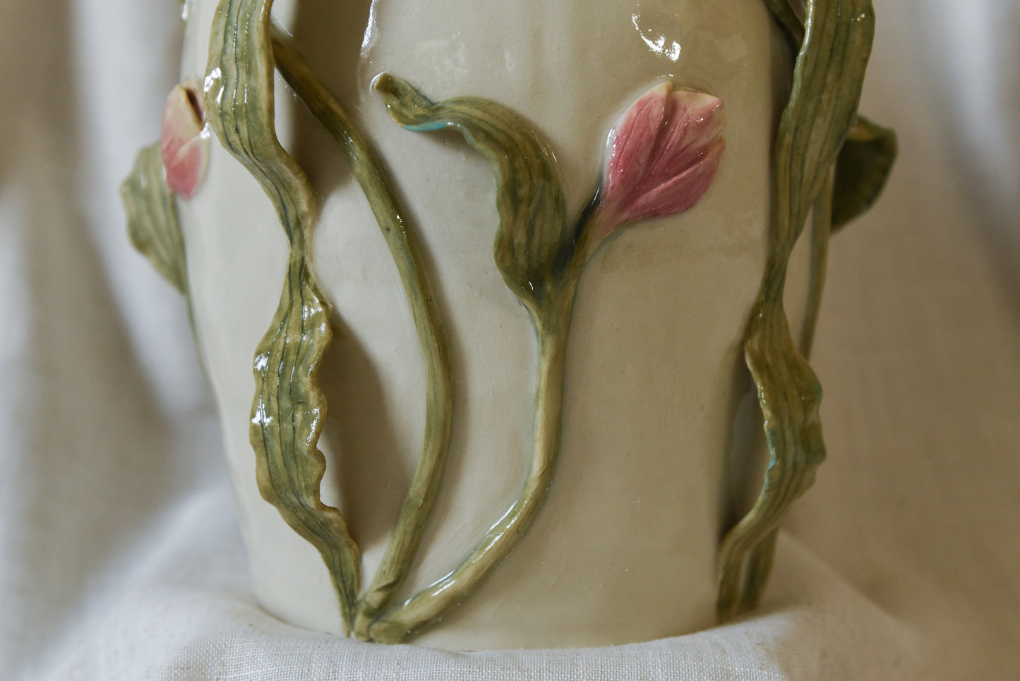 Tulips on a Vase