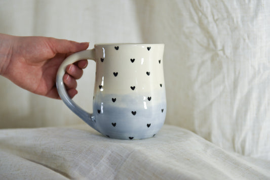 Ombré Heart Mug